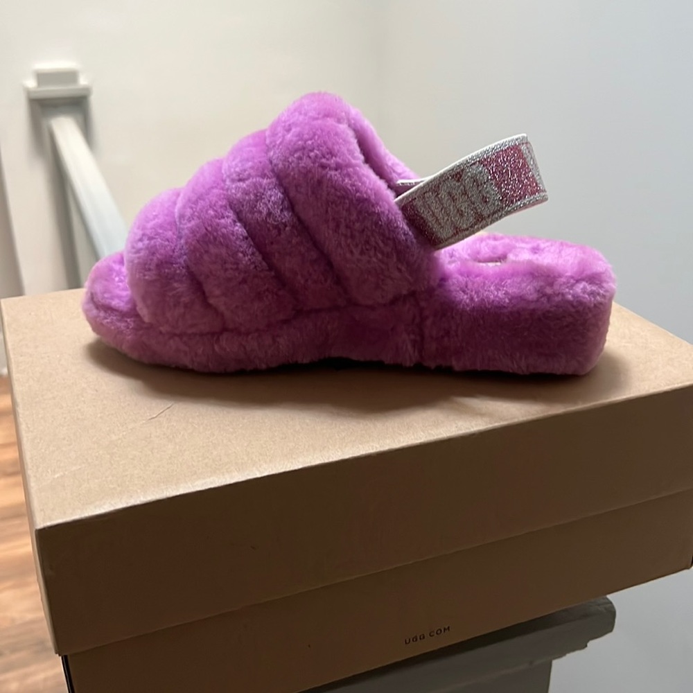 COPY - Purple Ugg Slippers